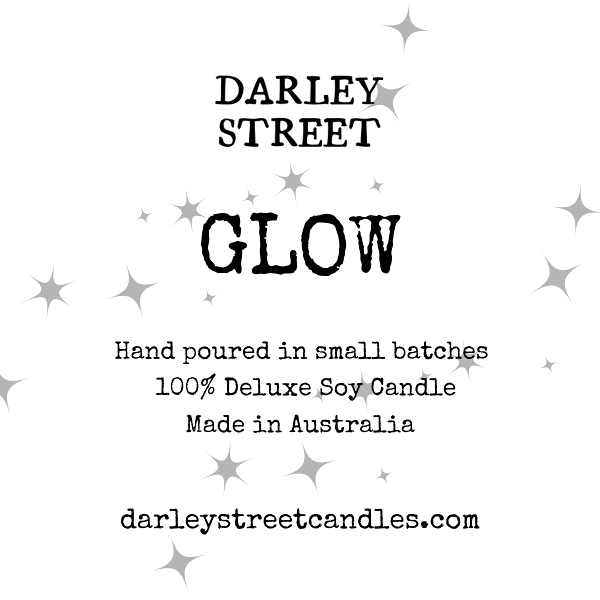 Glow Unscented Soy Candle Australia