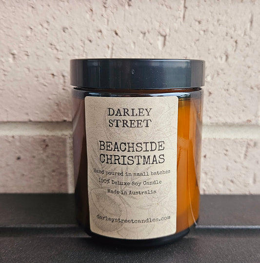 Beachside Christmas Soy Candle Central Coast NSW