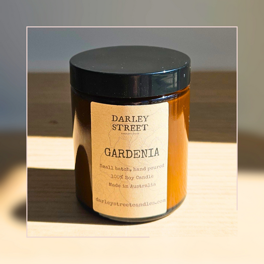 Gardenia Soy Candle Central Coast NSW
