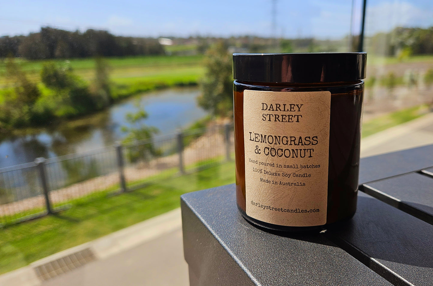 Lemongrass & Coconut Soy Candle - Darley Street Candles
