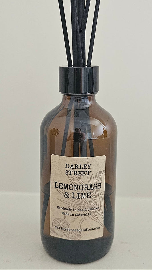 Luxury Reed Diffuser Lemongrass and Lime